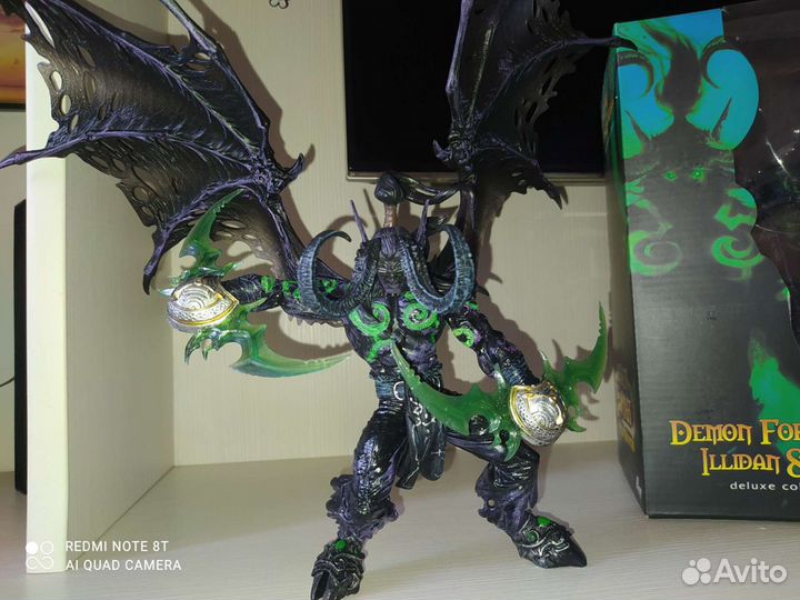 Фигурка WOW Warcraft Иллидан Ярость Бури