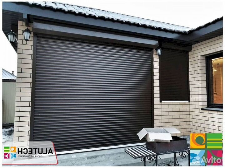 Ворота роллетные Аlutech