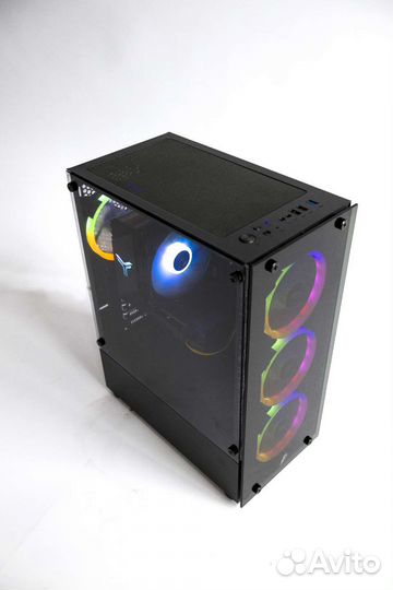 Мощный игровой компьютер,Ryzen5 5500/16Gb/rx6600xt
