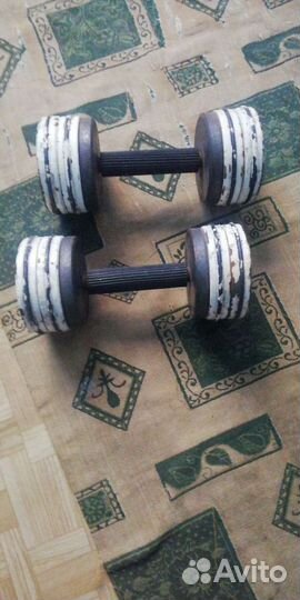 Гантели разборные бу