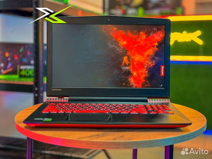 Ноутбук Lenovo Legion: GTX1050Ti + Core i7