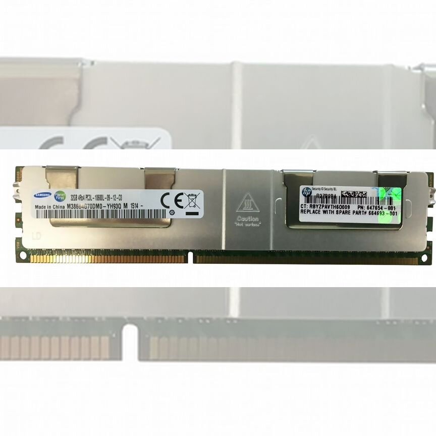 [647654-081] Оперативная Память Hp Ddr3 32gb 647654-081