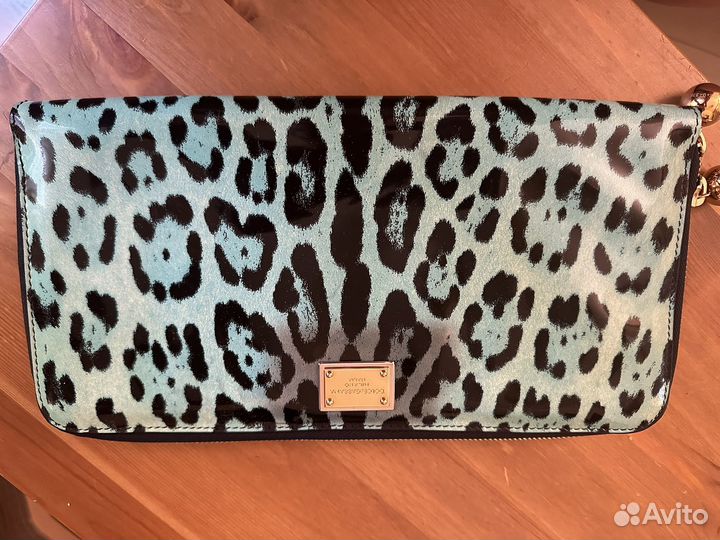 Клатч натуральная кожа Dolce&Gabbana
