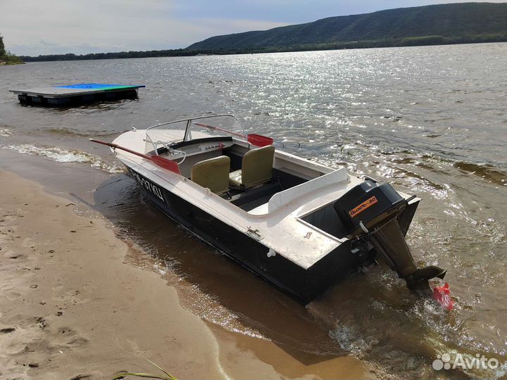 Моторная лодка Прогресс 2 + два Вихрь 30