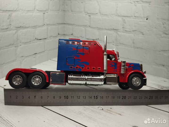 Грузовик питербилт металлическая машинка