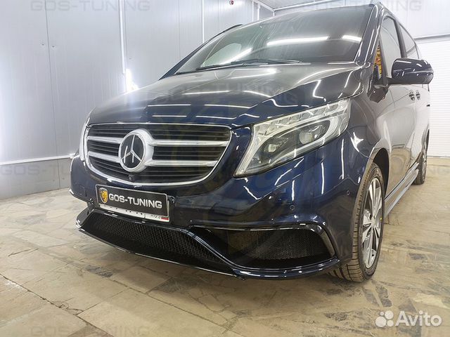 Тюнинг передний бампер Prestige на Мерседес V 447