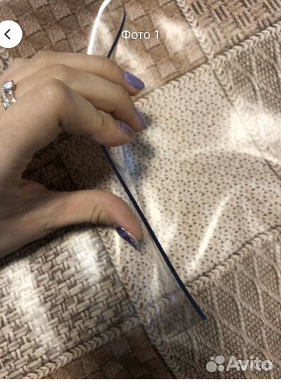 Мягкая скатерть прозрачная