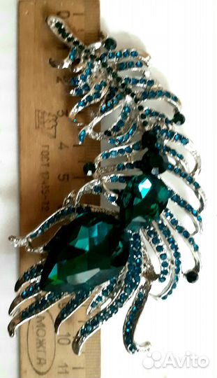 Брошки винтажные Крупные.Камни.Металл