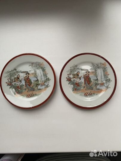 Тарелка декоративная 1927-1930 г.г. СССР, Бронницы