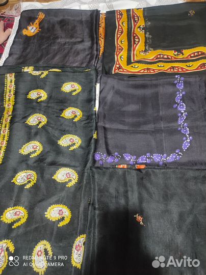 Платки,шали,гурмендо,винтаж,шелк