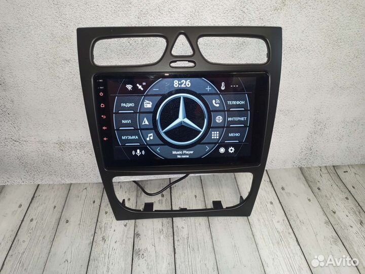 Магнитола Mercedes w203 2000-2004 андроид IPS