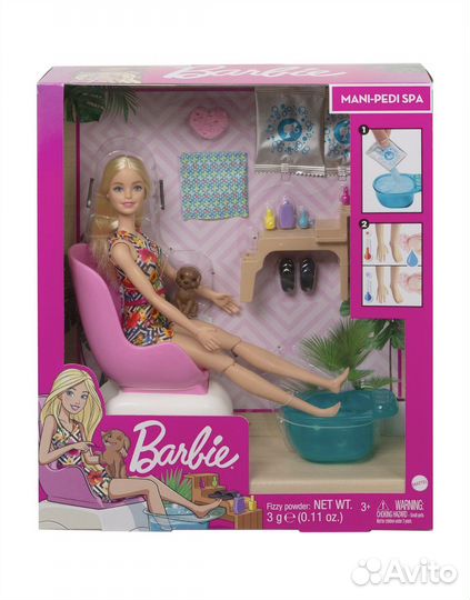 Новый набор Barbie для маникюра и педикюра