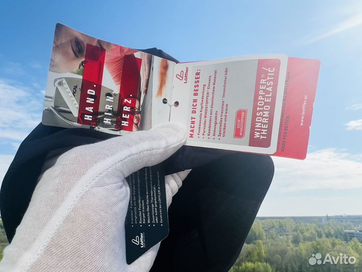 Loffler Спортивная Гоночная Шапка Австрия +Новая+