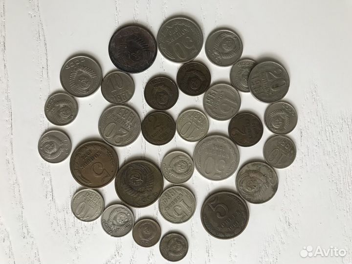 Монеты СССР, РФ, юбилейные, жетоны