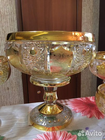 Набор ваз: фруктовница, конфетница