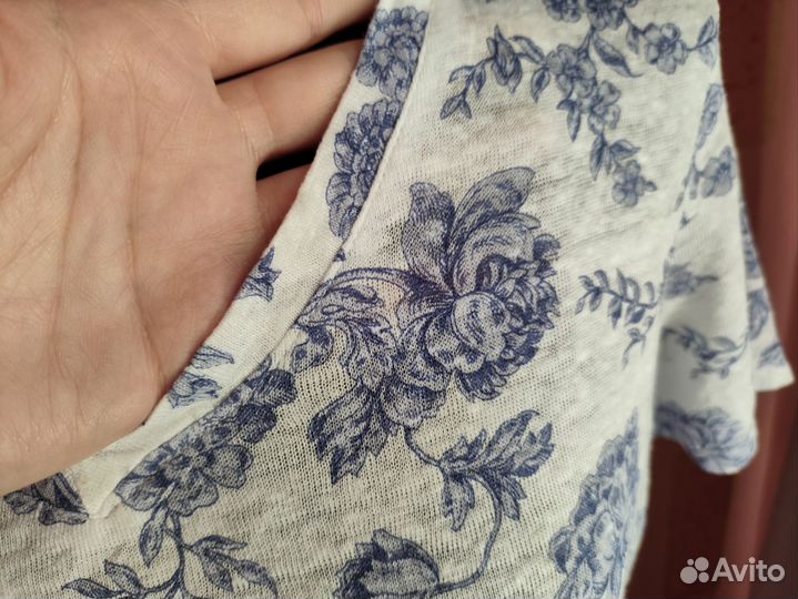 Футболка Cynthia Rowley лён L размер