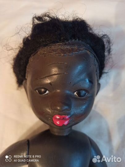 Кукла негр на запчасти