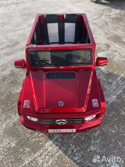 Детский электромобиль mercedes benz amg гелик
