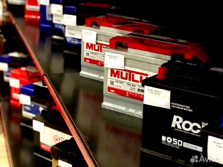 Аккумуляторы 61 Ач, 62 Ач Низкий корпус