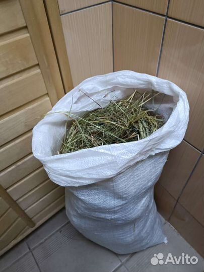 Сено в мешке