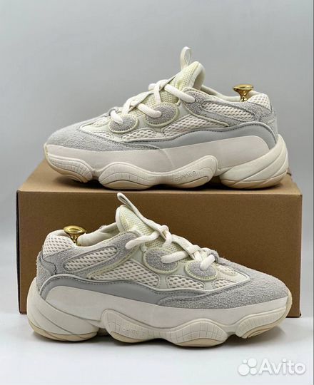 Кроссовки Adidas Yeezy 500 Bone White