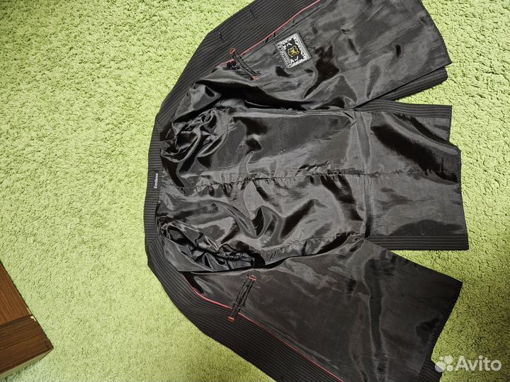 Пиджак школьный для мальчика р134 черный