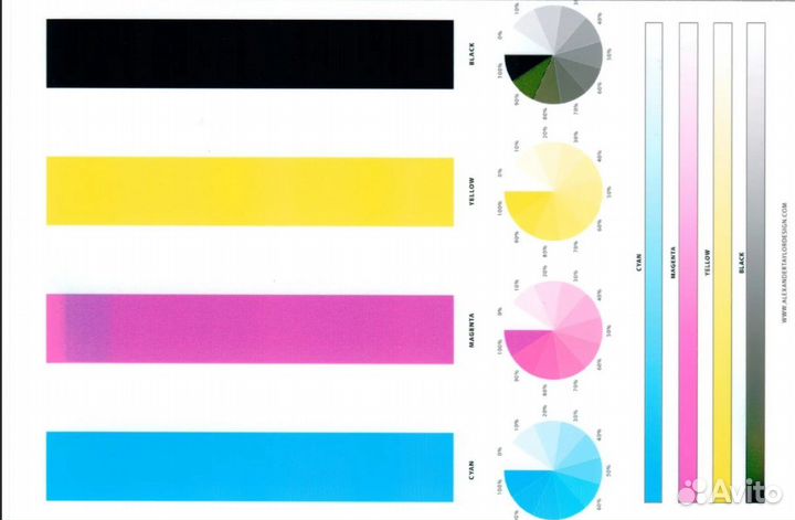 Чернила для epson 4 цвета на водной основе