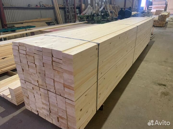 Доска сухая строганая 40х140х6000 мм