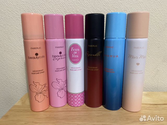 Парфюмированные дезодоранты женские Faberlic