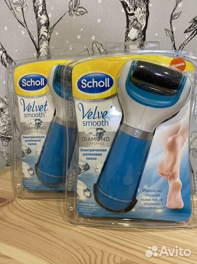 Новая пилка Scholl Velvet Smooth Diamond Crystal