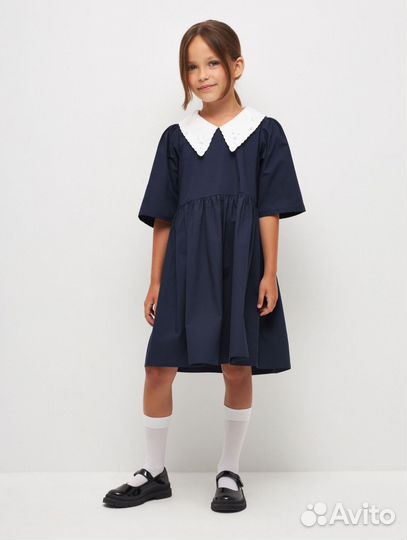 Платье для девочки школьное
