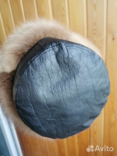 Шапка с баргузинским соболем