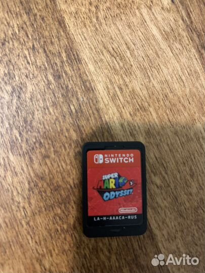 Super mario odyssey картридж nintendo switch