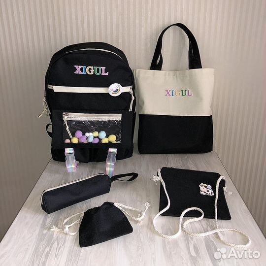 Рюкзак школьный 4 в 1