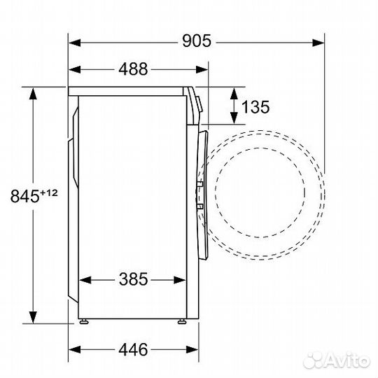 Стиральная машина bosch WHA122xmbl