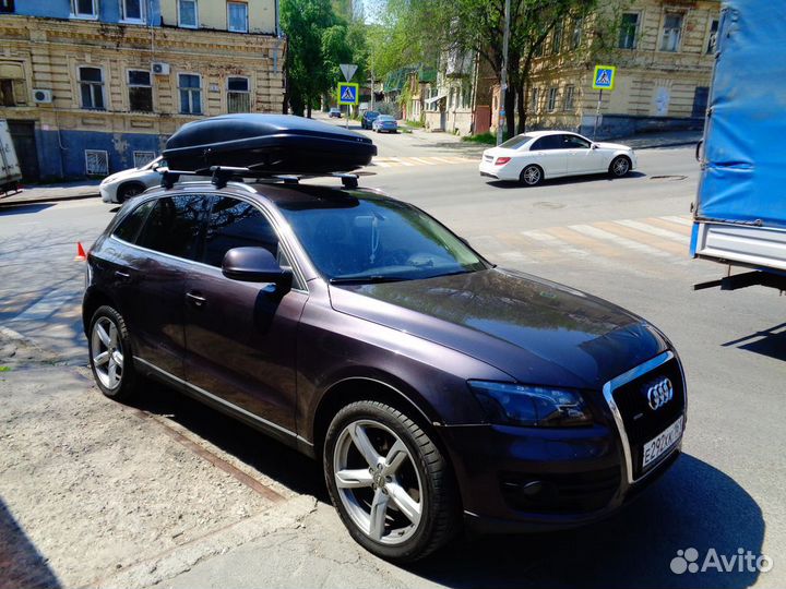 Бокс на крышу Орион 460 на Audi Q5 +монтаж