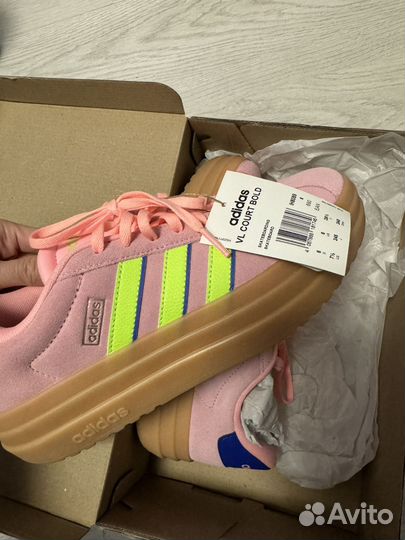 Кеды adidas court bold 38