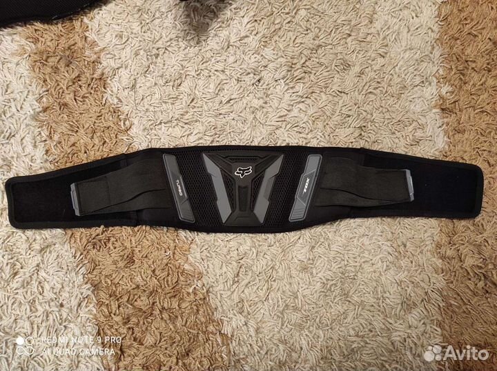 Защитный пояс FOX black belt