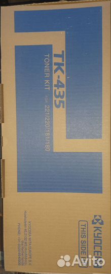 Тонер-картридж Kyocera TK-435