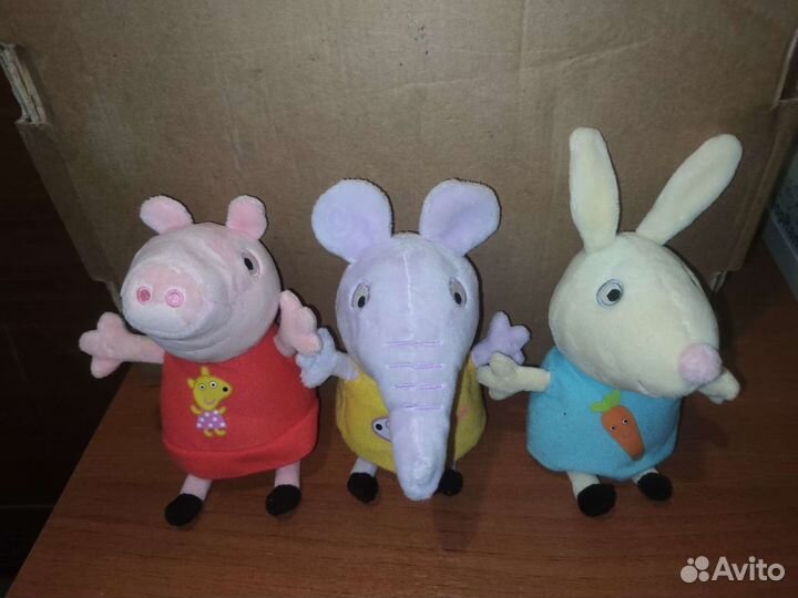 Мягкая игрушка Свинка Пеппа Peppa Pig говорящая