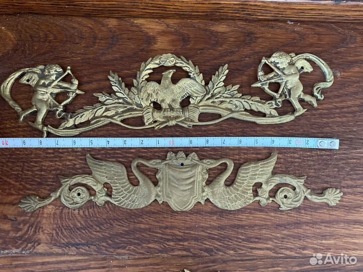 Антикварная бронза. Мебельная фурнитура. Франция