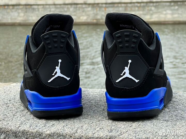 Nike Air Jordan 4 Retro Black Game Royal