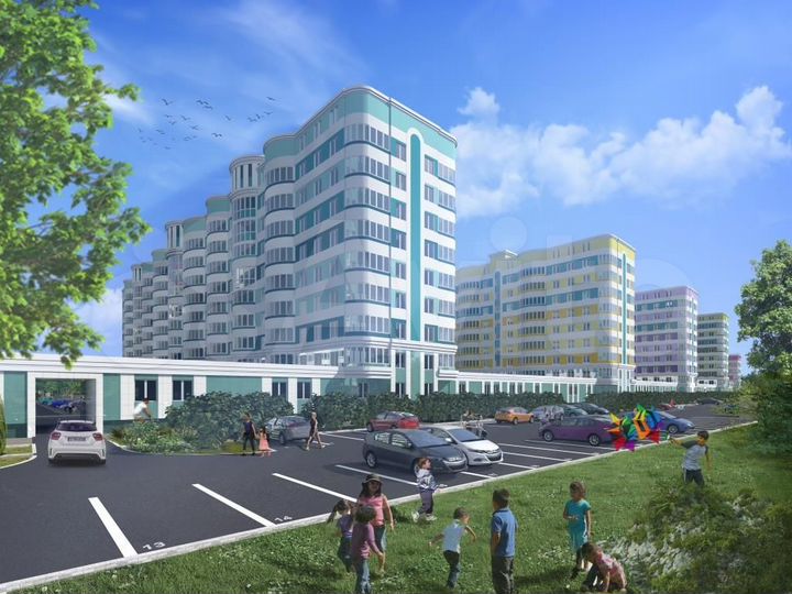 2-к. квартира, 64,6 м², 9/9 эт.