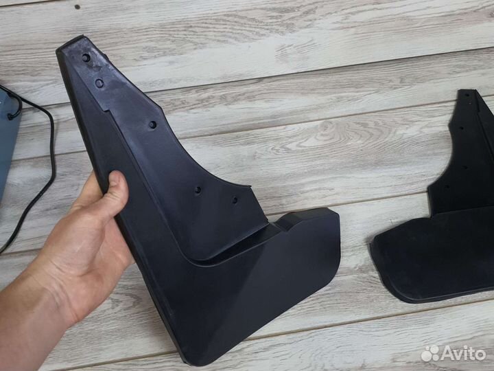 Брызговики renault duster terrano увеличеные перед