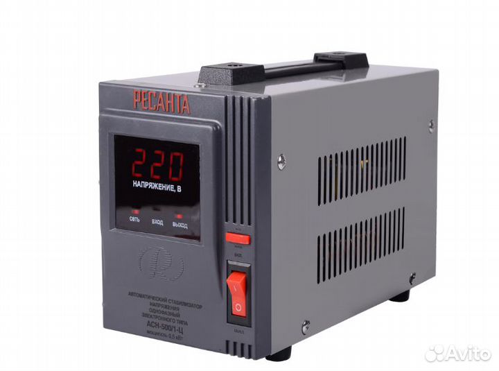 Стабилизатор Ресанта асн-500/1-Ц