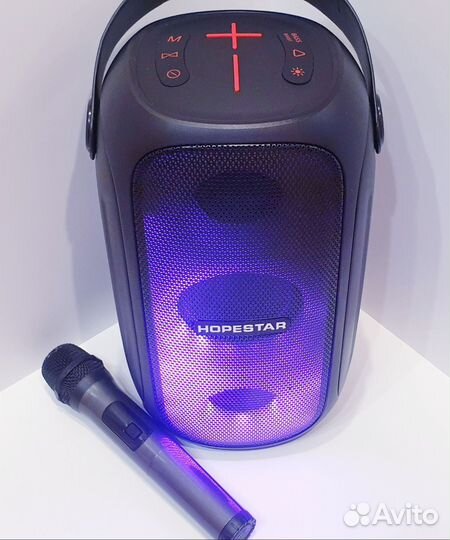 Блютуз колонка Hopestar Party 200 с микрофоном
