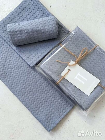 Кухонные полотенца вафельные