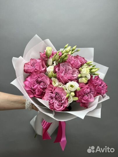 Пионовидные розы цветы доставка