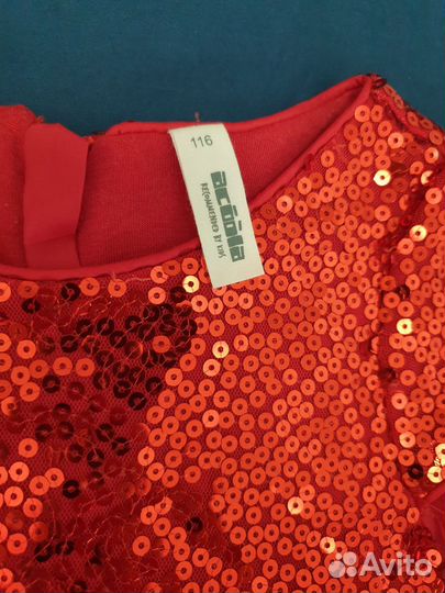Платье нарядное 116 см