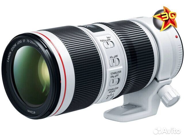 Объектив Canon EF 70-200mm f/4L IS II USM Новый